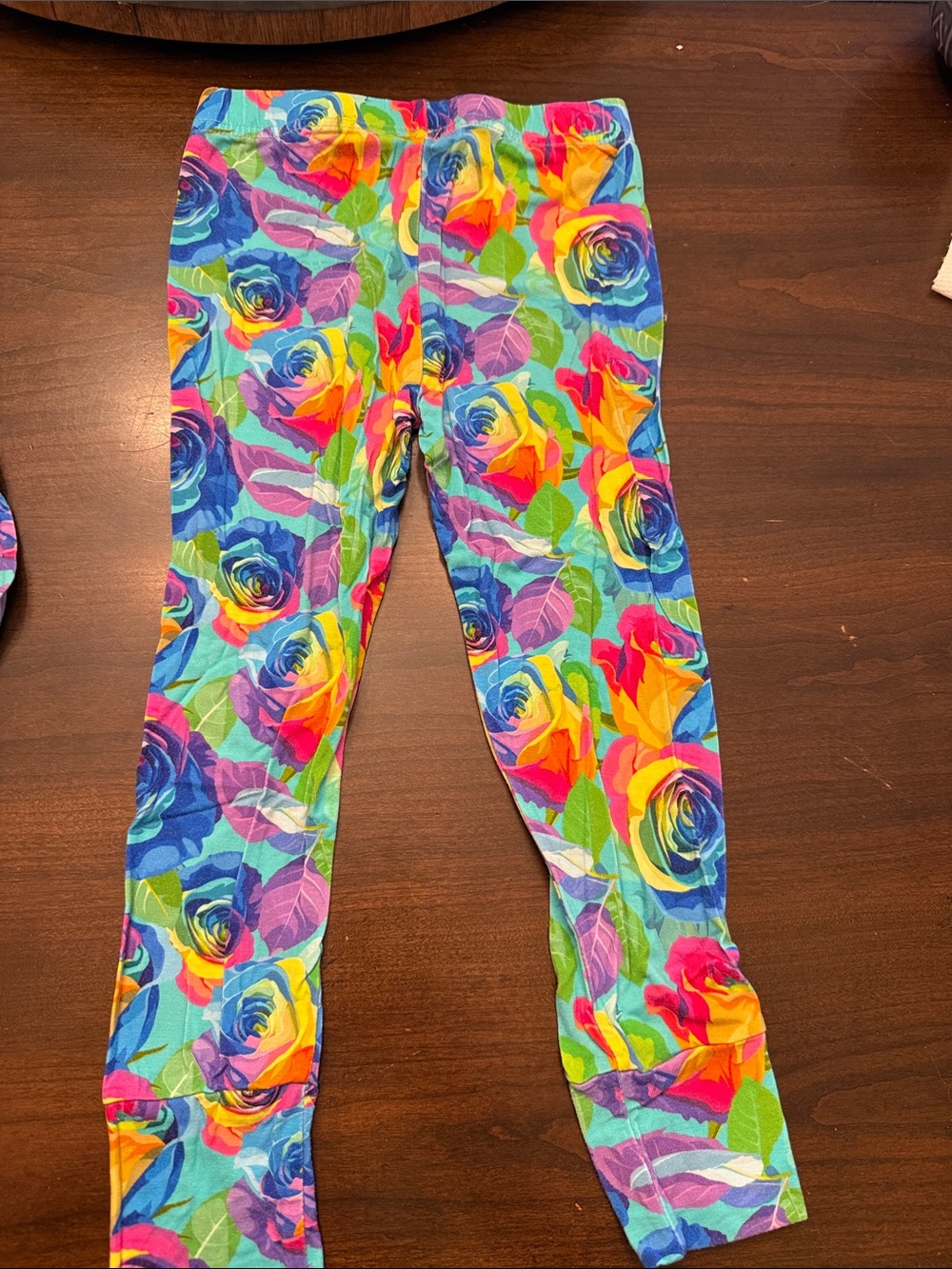 Bums & Roses Kaleidoscope Roses- 2pc pajama set - Picture 3 of 5